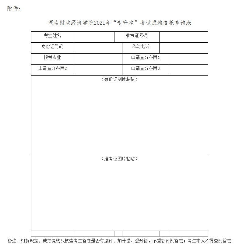 湖南財政經(jīng)學(xué)院專升本成績查詢及復(fù)核的通知